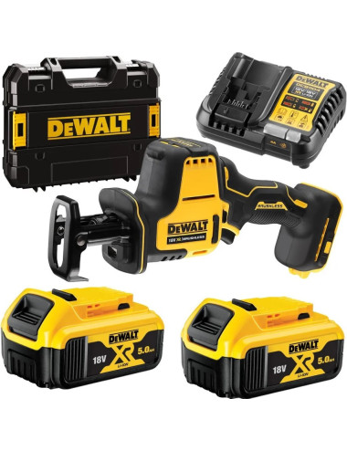 DEWALT PIŁA SZABLASTA 18V DCS369P2 2x5,0Ah TSTAK