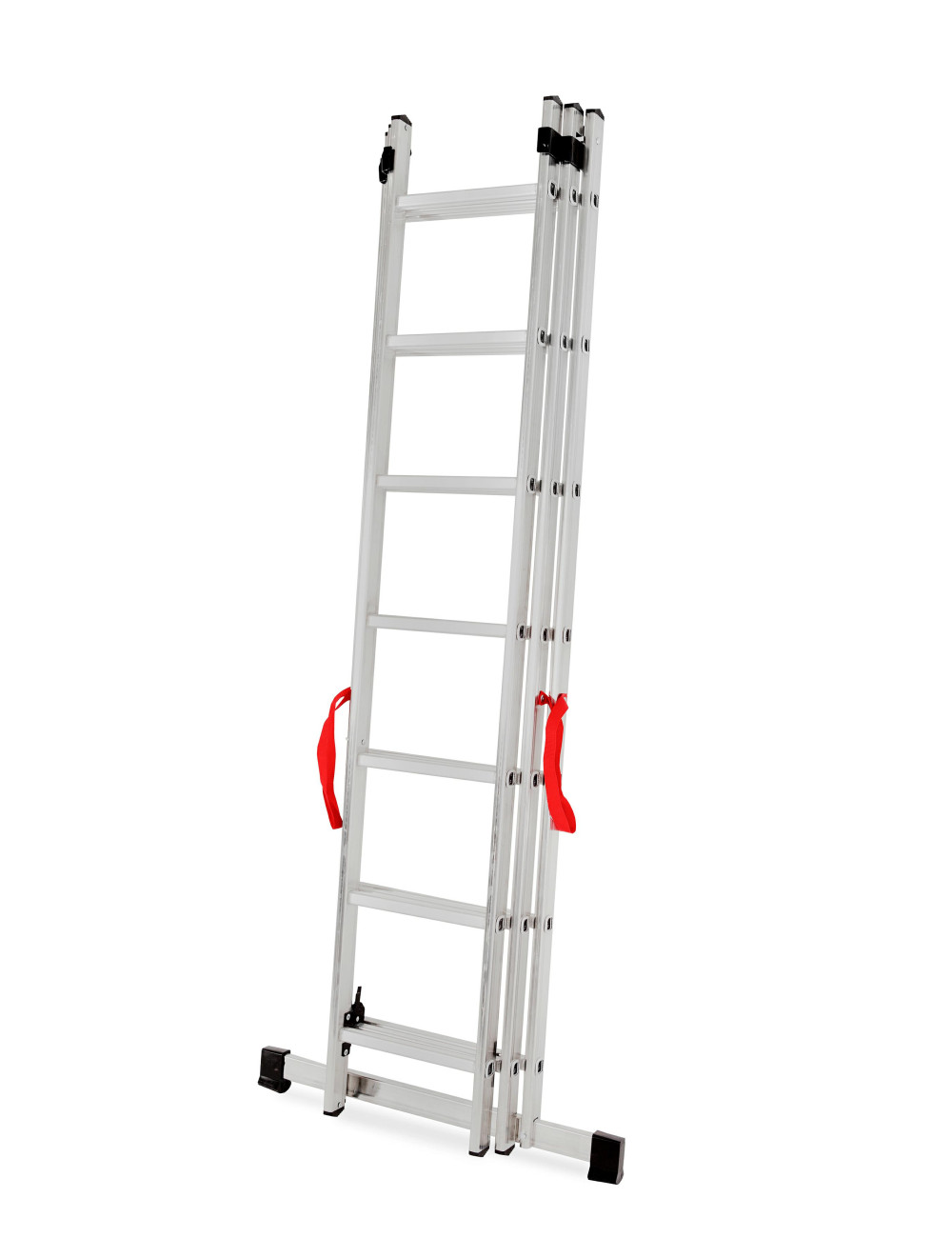 AWTOOLS DRABINA ALUMINIOWA BASIC 3x6 STOPNI 150KG