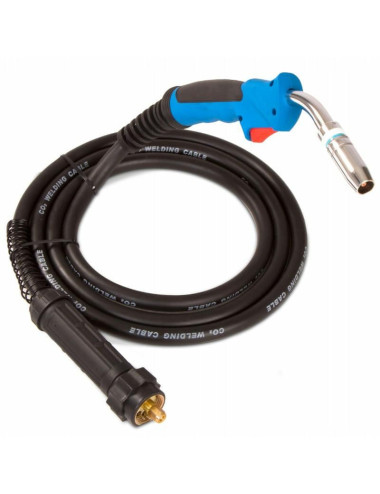 UCHWYT SPAWALNICZY MIG/MAG MB225 400/3, Z PRZEWODEM, WTYK EURO