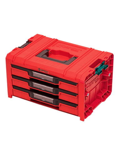QBRICK SYSTEM PRO DRAWER 3 TOOLBOX 2.0 EXPERT RED ULTRA HD CUSTOM
