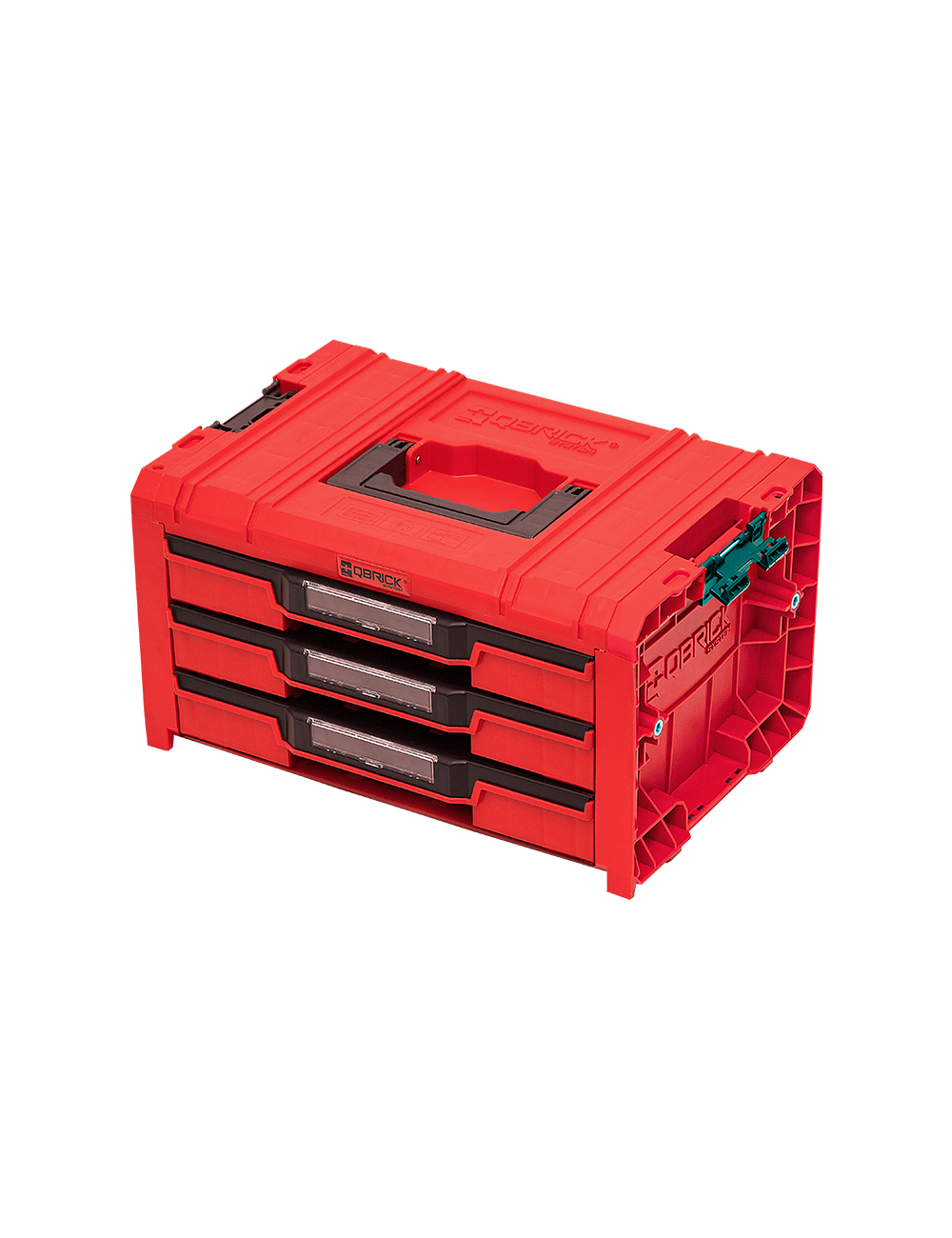 QBRICK SYSTEM PRO DRAWER 3 TOOLBOX 2.0 EXPERT RED ULTRA HD CUSTOM