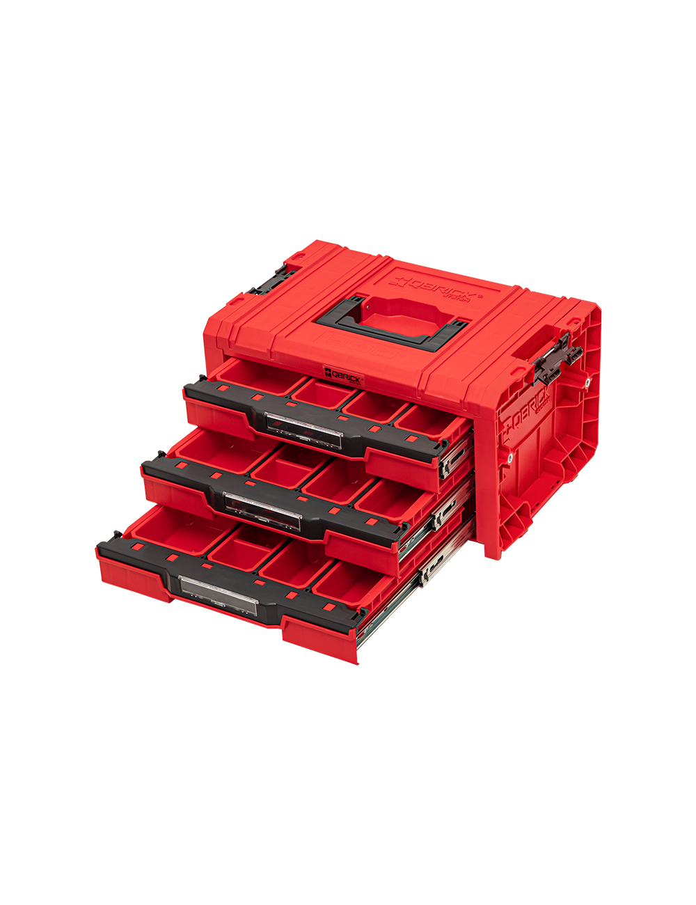 QBRICK SYSTEM PRO DRAWER 3 TOOLBOX 2.0 EXPERT RED ULTRA HD CUSTOM