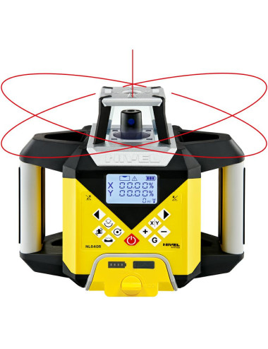 NIVEL SYSTEM NIWELATOR LASEROWY NL640R DIGITAL wiązka czerwona