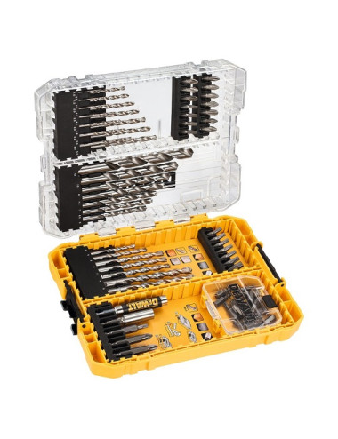 DEWALT ZESTAW WIERTEŁ I BITÓW 72cz.