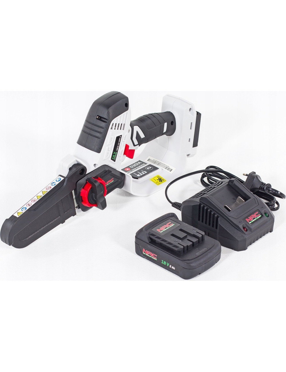 NAC PIŁA ŁAŃCUCHOWA AKUMULATOROWA 18V 1x2,0Ah 15,2cm