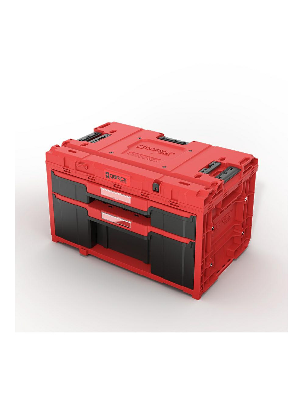 QBRICK SYSTEM SKRZYNIA DWIE SZUFLADY DRAWER 2 PLUS T. 2.0