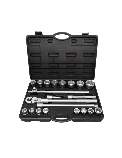 AWTOOLS ZESTAW KLUCZY NASADOWYCH 12KĄTNYCH 3/4" 21 ELE.