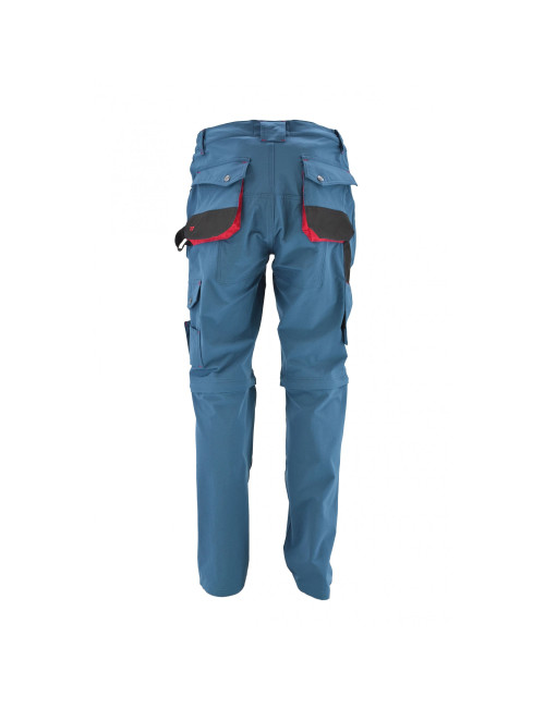 AWTOOLS SPODNIE SPODENKI ROBOCZE ODPINANE NOGAWKI T2/ PETROL/ M
