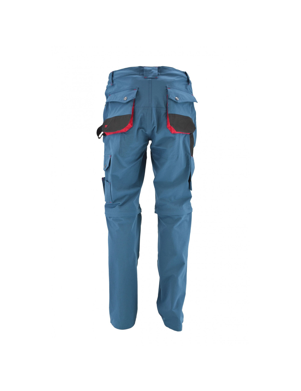AWTOOLS SPODNIE SPODENKI ROBOCZE ODPINANE NOGAWKI T2/ PETROL/ XXL