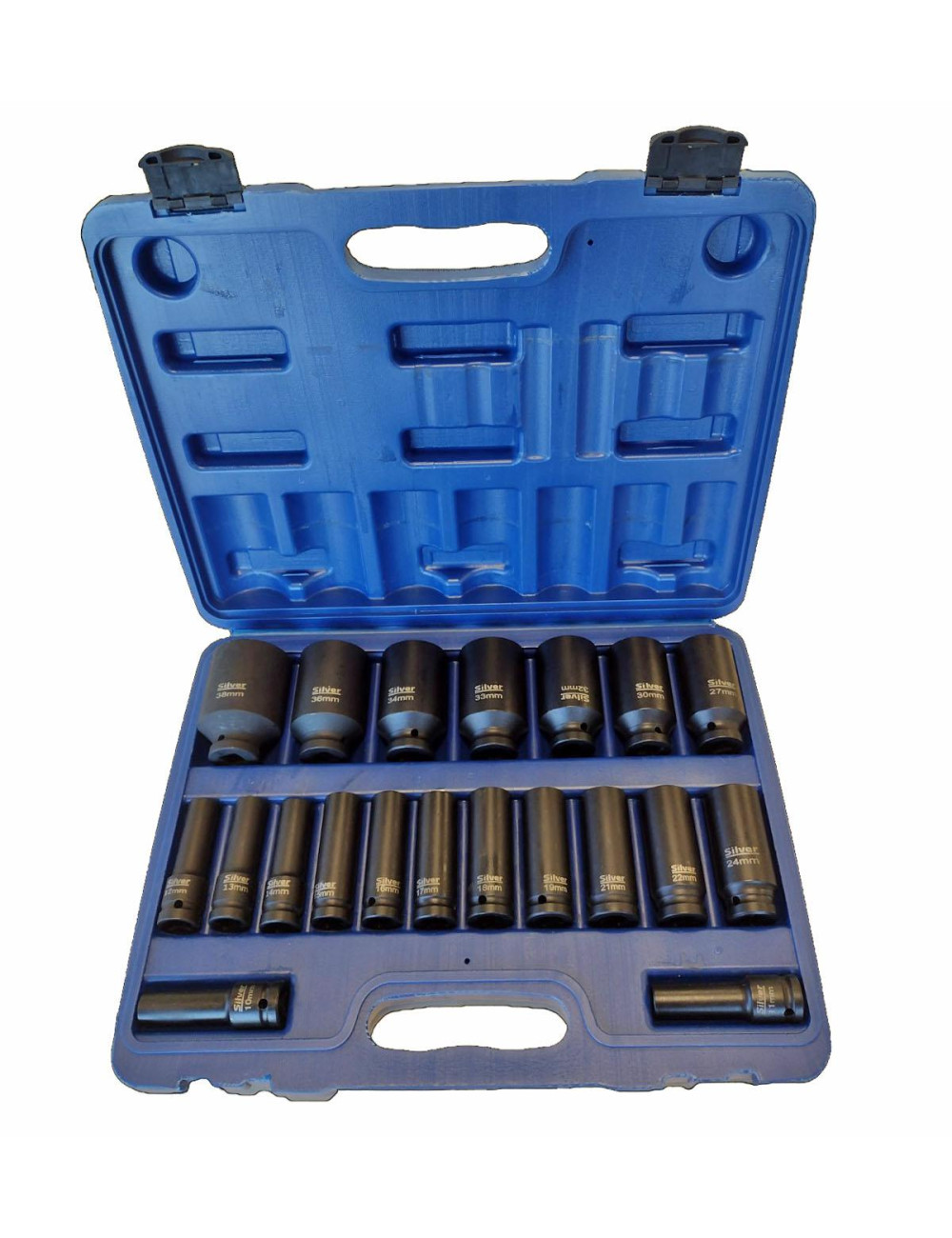 ZESTAW NASADEK UDAROWYCH 1/2" 20cz. SILVER