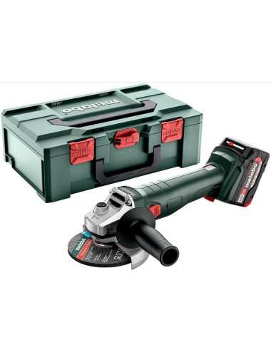 METABO SZLIFIERKA KĄTOWA W 18 7-125 2x4,0Ah METABOX