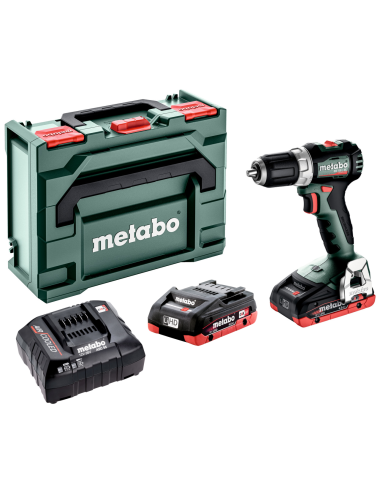METABO WKRĘTARKA BS 18 L 50 25Nm 2 x 4,0Ah LiHD METABOX