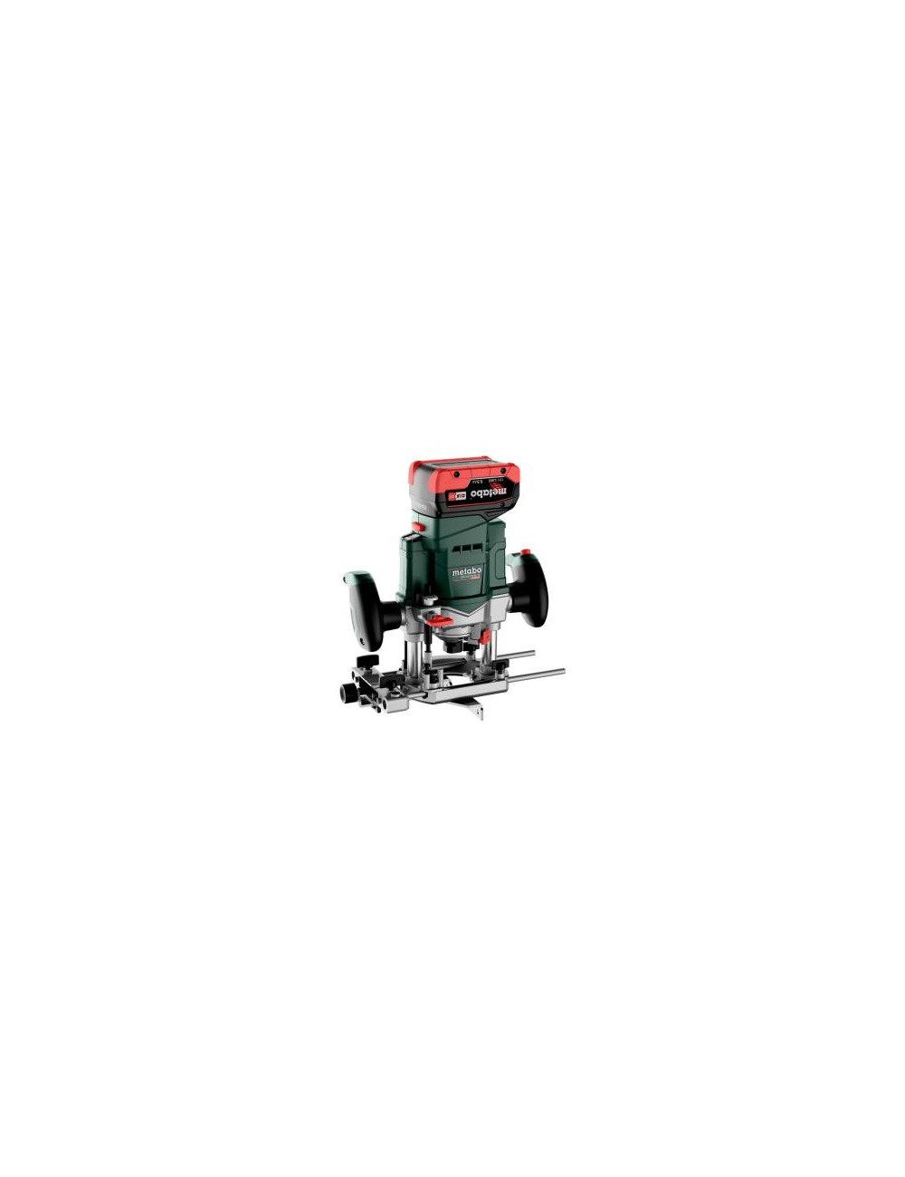 METABO frezarka górnowrzecionowa OFV 18 LTX BL 12 w walizce metaBOX 340, z ładowarką ASC 145 + 2 akumulatory LiHD 18 V 5,5 Ah