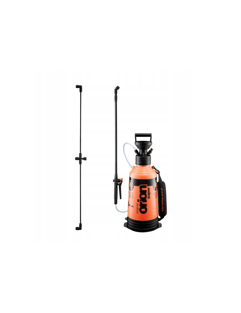 KWAZAR.OPRYSKIWACZ ORION SUPER NEW 12l + PRZYŁĄCZE 3 RZĘDOWE