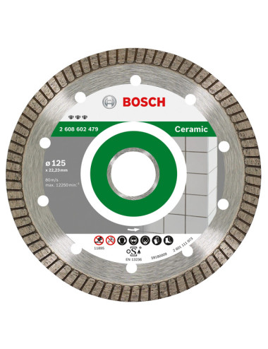 BOSCH TARCZA DIAMENTOWA 125x22 TUR CERAMIC EC