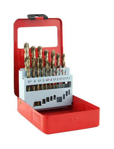 ARTPOL ZESTAW WIERTEŁ KOBALTOWYCH 19 szt. 1,0 - 10mm