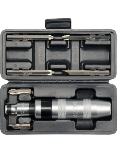 YATO WKRĘTAK UDAROWY + BITY 6szt. YT-2802