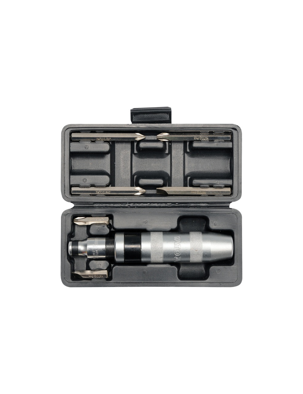 YATO WKRĘTAK UDAROWY + BITY 6szt. YT-2802