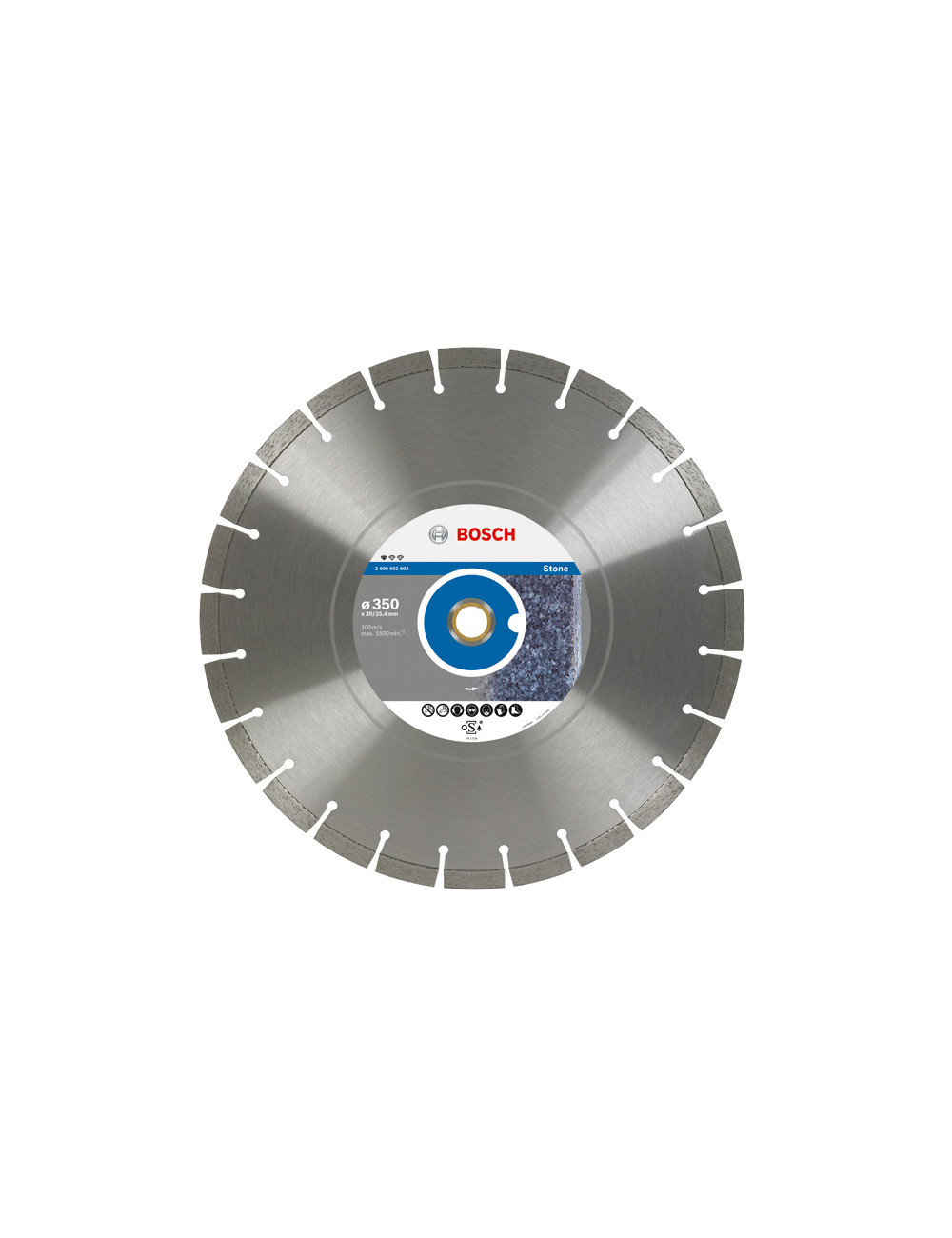 BOSCH TARCZA DIAMENTOWA 400x25,4 SEG STONE