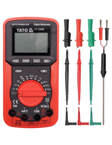 YATO MIERNIK CYFROWY KOLEJNOŚĆ FAZ L1 L2 L