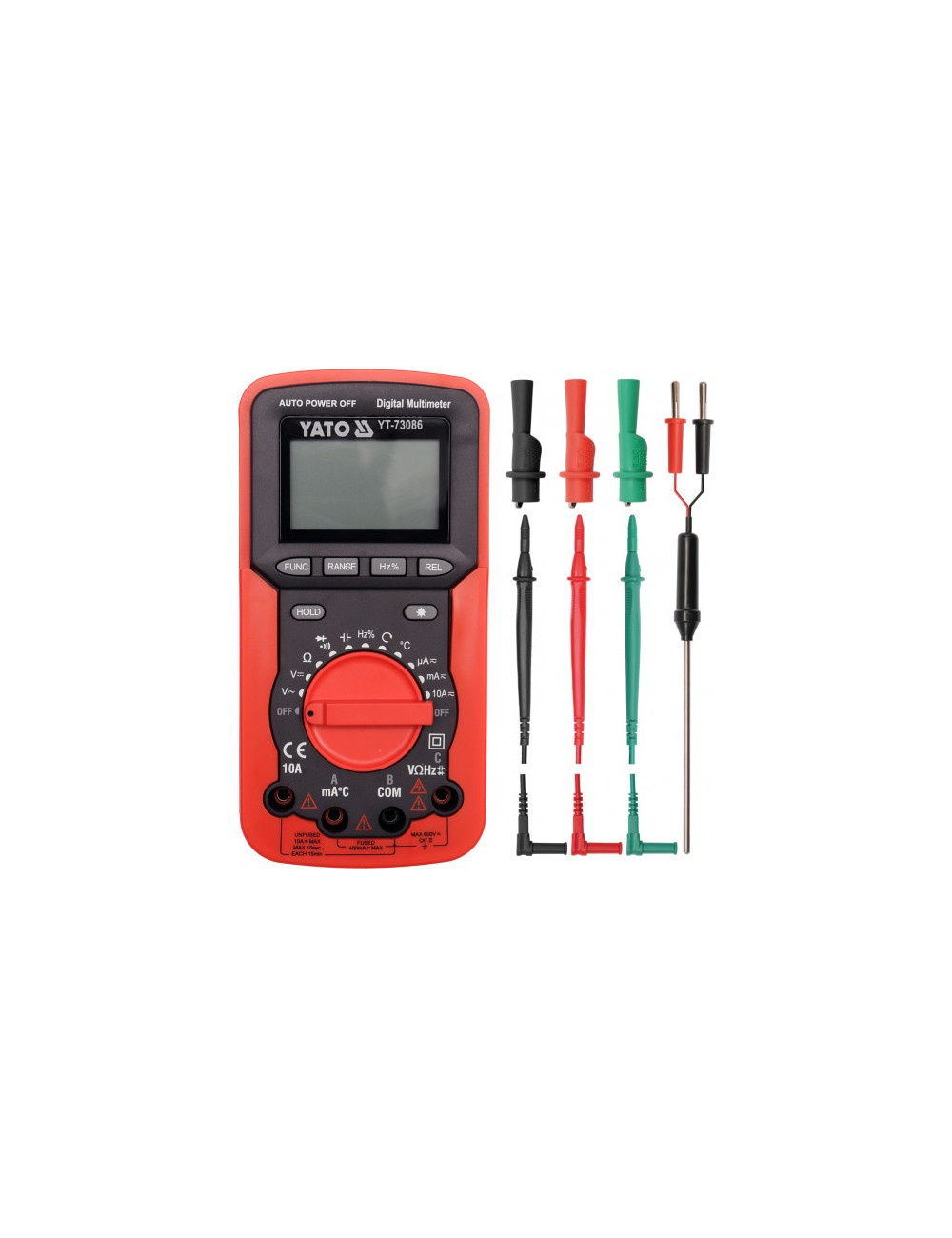 YATO MIERNIK CYFROWY KOLEJNOŚĆ FAZ L1 L2 L