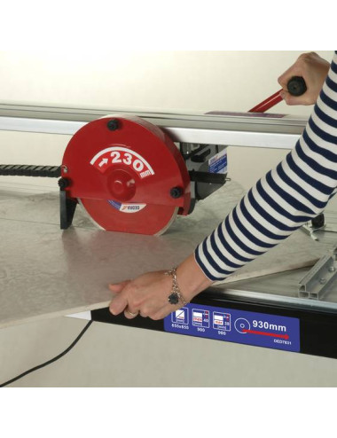 DEDRA PRZECINARKA STOŁOWA DO CERAMIKI 800W 230mm 93cm DED7831