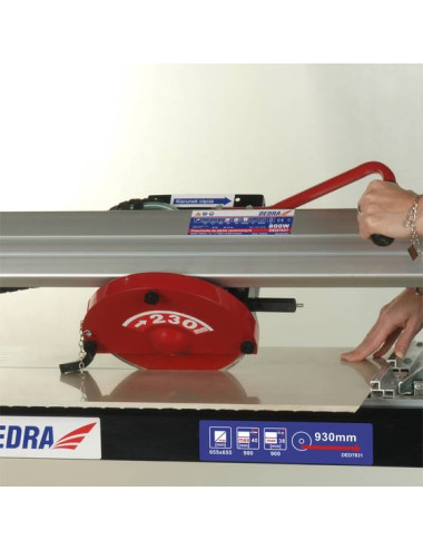 DEDRA PRZECINARKA STOŁOWA DO CERAMIKI 800W 230mm 93cm DED7831