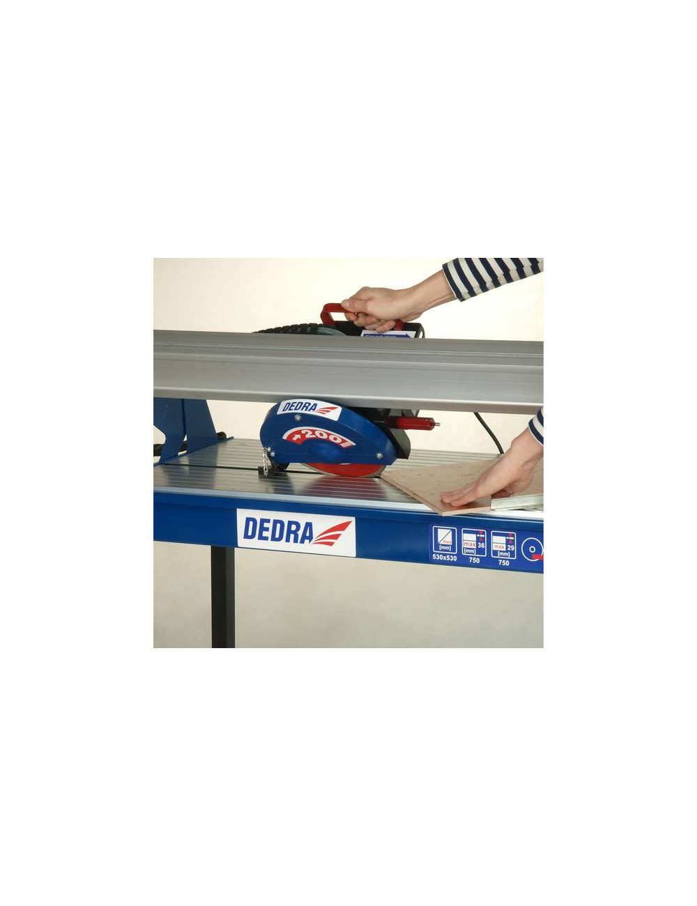 DEDRA PRZECINARKA STOŁOWA DO CERAMIKI 800W 200mm 75cm DED7828
