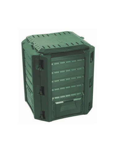 PROSPERPLAST KOMPOSTOWNIK 380L ZIELONY 82 x 72 x 72cm