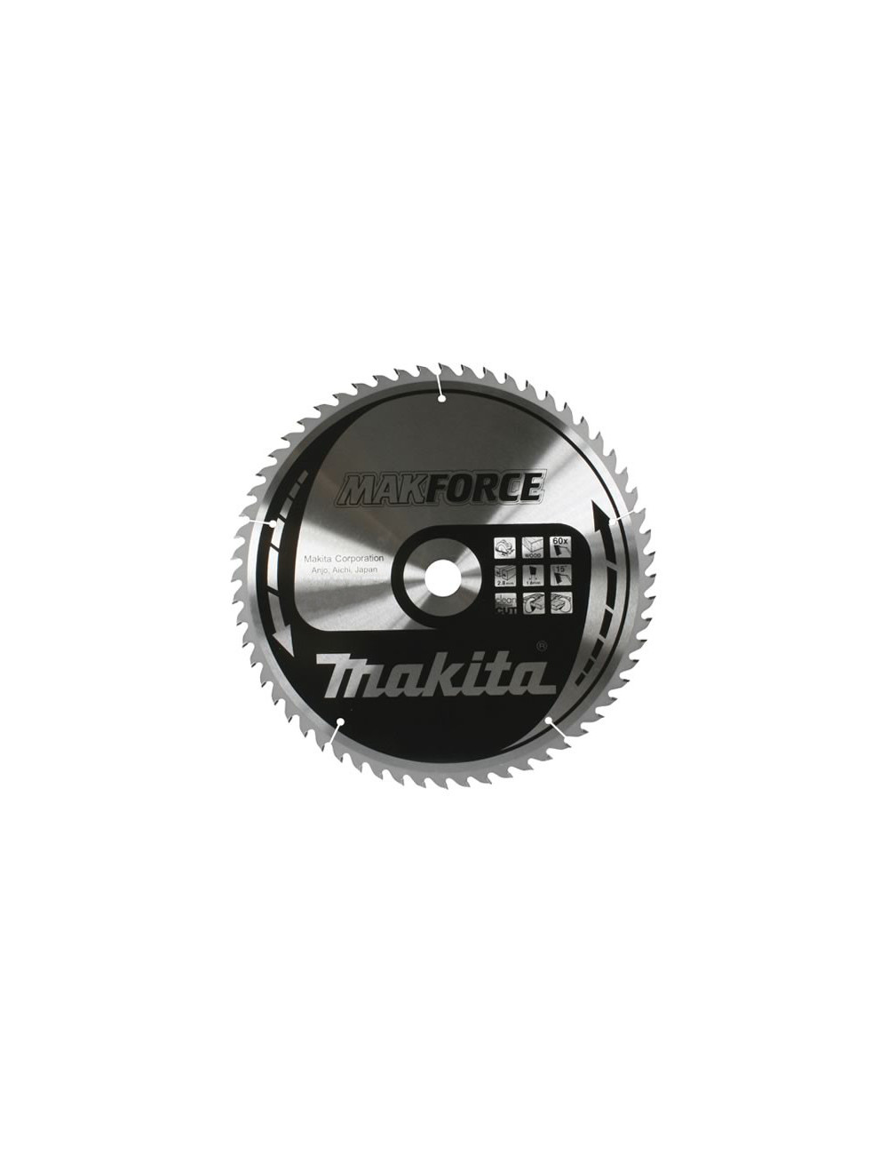 PIŁA TARCZOWA DO DREWNA 270x30mm 60-ZĘBÓW MAKFORCE