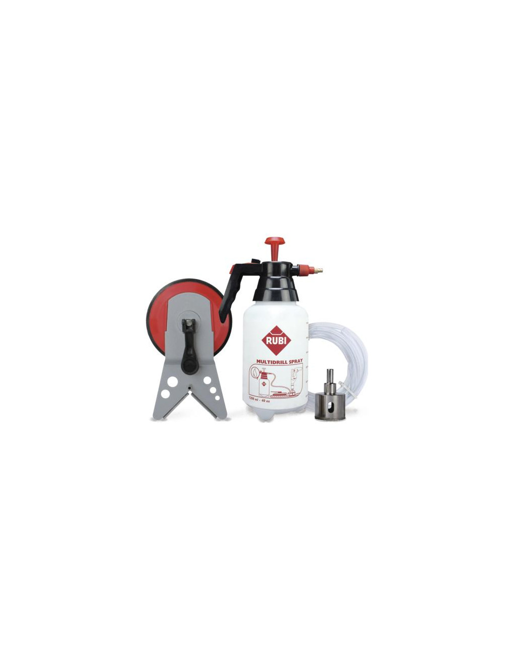 RUBI ZESTAW KORONKA 35mm + PROWADNICA MULTIDRILL + HYDRONETKA
