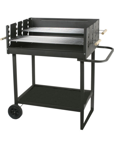 GRILL PROSTOKĄTNY PROFESJONALNY DWA RUSZTY MG651