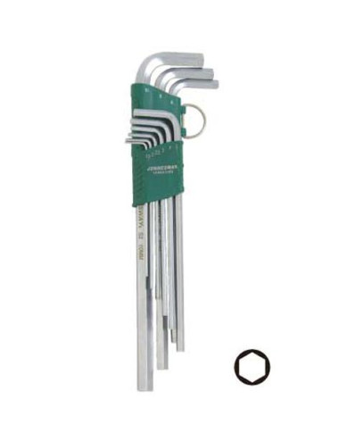 JONNESWAY IMBUSY 9 elem. BARDZO DŁUGIE (1,5-10) BEZPOSLIZGOWE H03SM109S