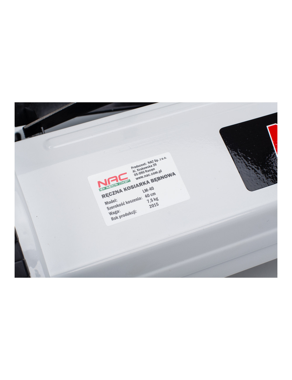 NAC KOSIARKA RĘCZNA-PCHANA 40cm LM-40