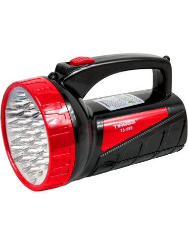 TIROSS LATARKA ŁADOWALNA 19 + 18 LED 230W TS-689