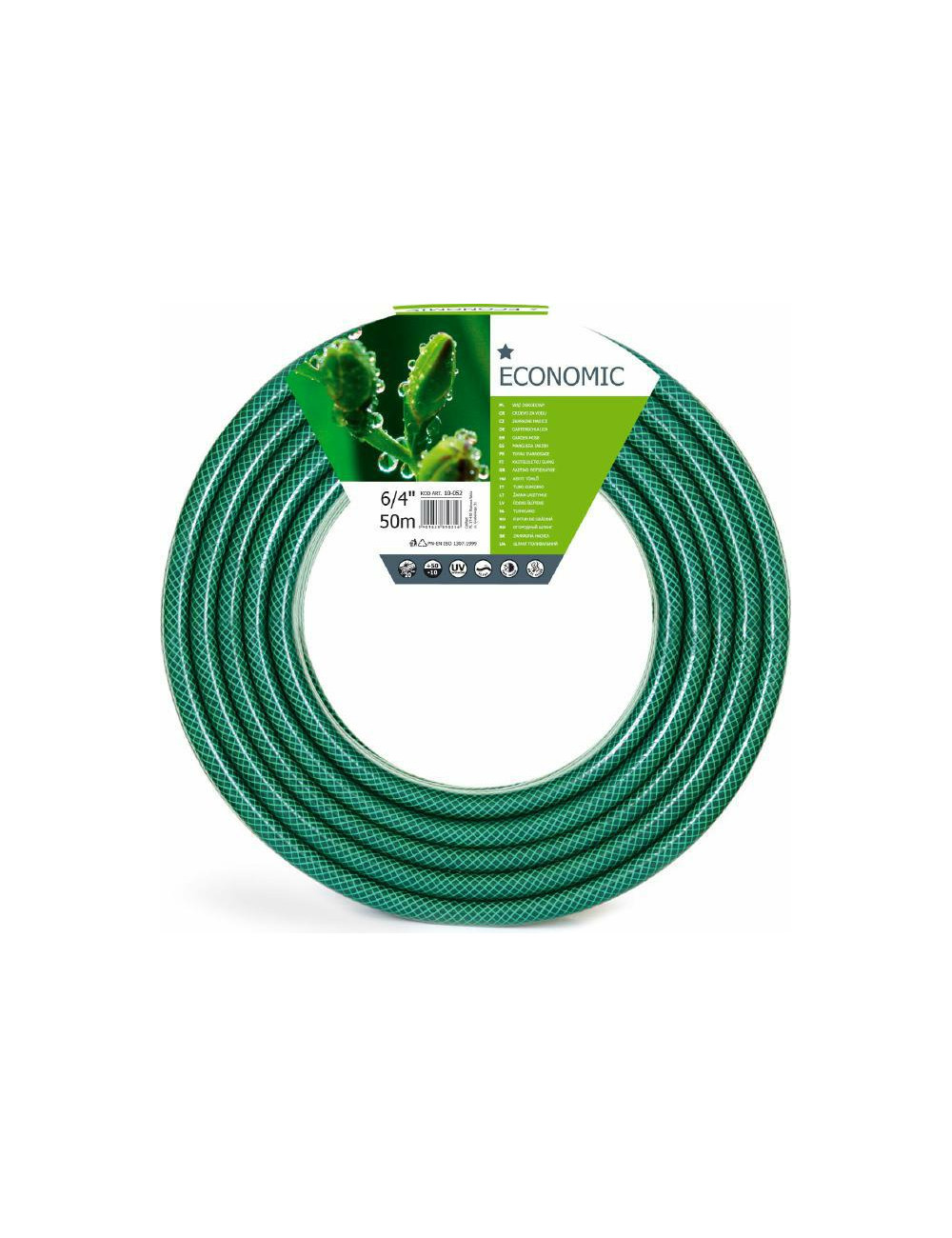 CELLFAST WĄŻ OGRODOWY ECONOMIC ROZMIAR: 6 4" DŁUGOŚĆ: 20m