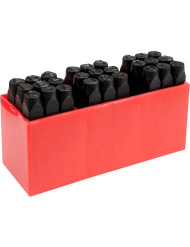 YATO ZNACZNIKI LITEROWE 27cz. 8mm 6863