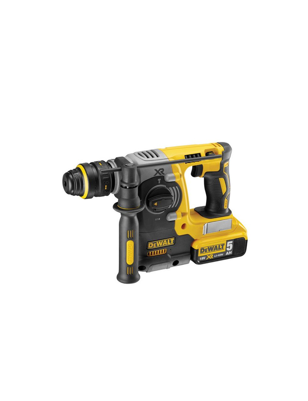 DEWALT MŁOT WIERCĄCO-KUJĄCY SDS-PLUS 18V 2,1J 2 x 5,0Ah XR LI-ION BEZSZCZOTKOWA DCH273P2