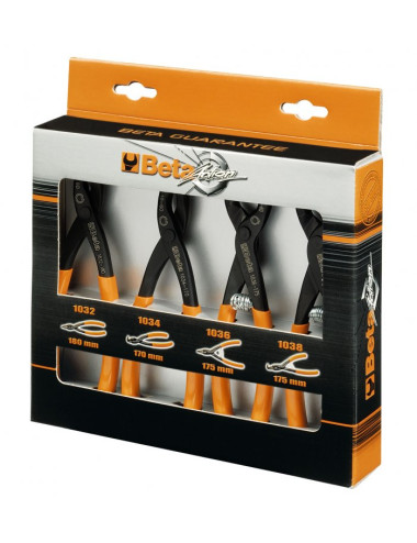 BETA ZESTAW 4 SZCZYPIEC DO PIERŚCIENI ZABEZPIECZAJĄCYCH 1031 S4