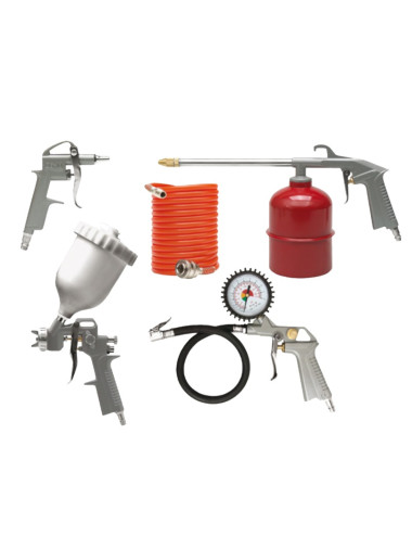 DR.STARK ZESTAW NARZĘDZI PNEUMATYCZNYCH 5 elem.