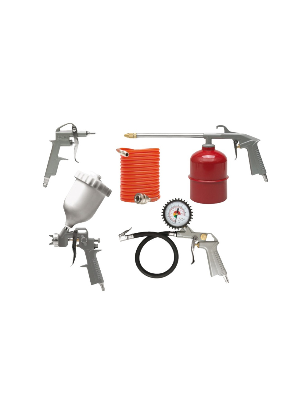 DR.STARK ZESTAW NARZĘDZI PNEUMATYCZNYCH 5 elem.