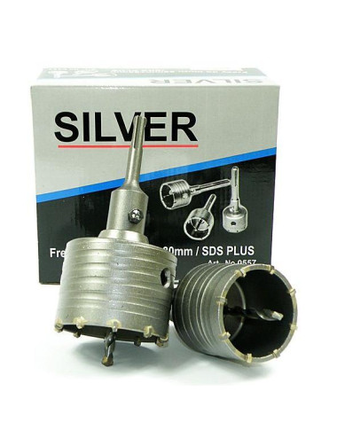 SILVER KORONA SDS ZESTAW 65 + 80mm, KRÓTKI TRZPIEŃ