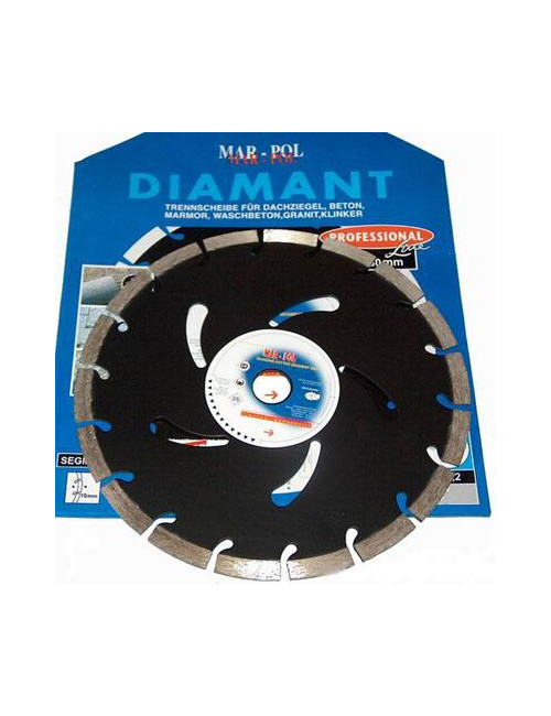 MAR-POL TARCZA DIAMENTOWA 230MM SEGMENT CZARNA M08735 MP-2280