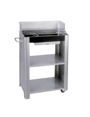 GRILL PROSTOKĄTNY Z DWIEMA PÓŁKAMI MG637