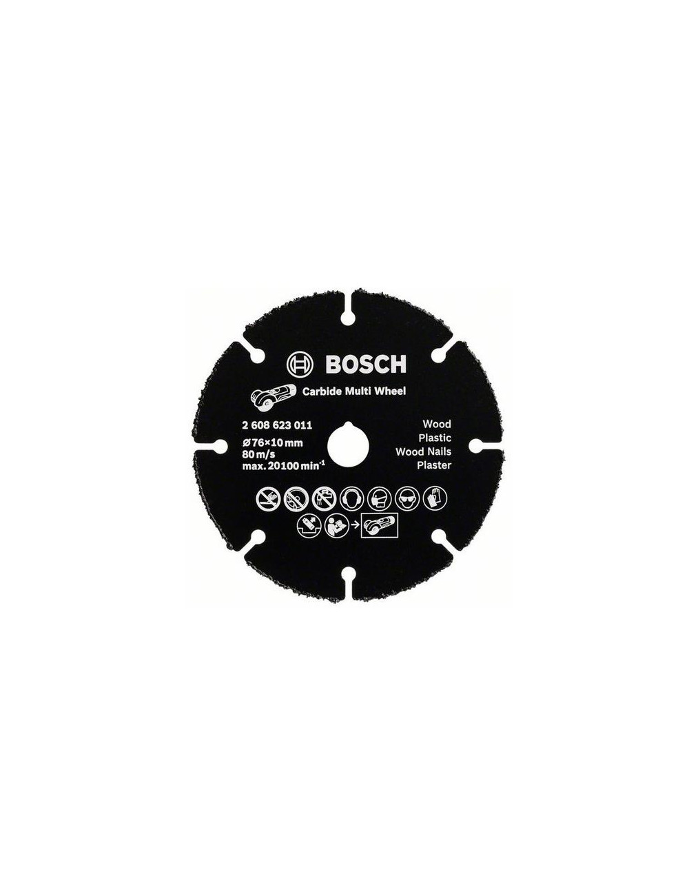 BOSCH TARCZA UNIWERSALNA 125mm DREWNO,PLASTIK,GIPS