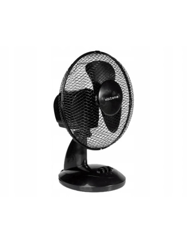 WENTYLATOR BIURKOWY CZARNY 23cm