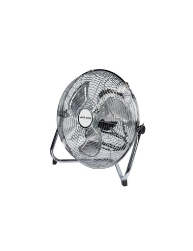 WENTYLATOR-CYRKULATOR PODŁOGOWY 55W 35cm CHROMOWANY