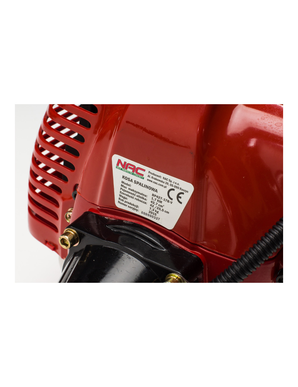 KOSA SPALINOWA NAC 1,7KM BP427-17B-V