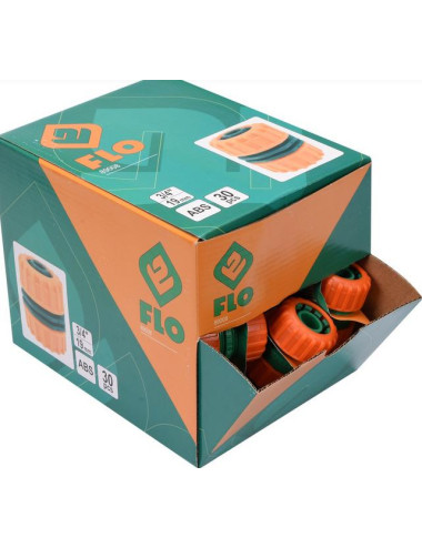 FLO ŁĄCZNIK WĘŻA 3/4" BOX - 30szt. 89008