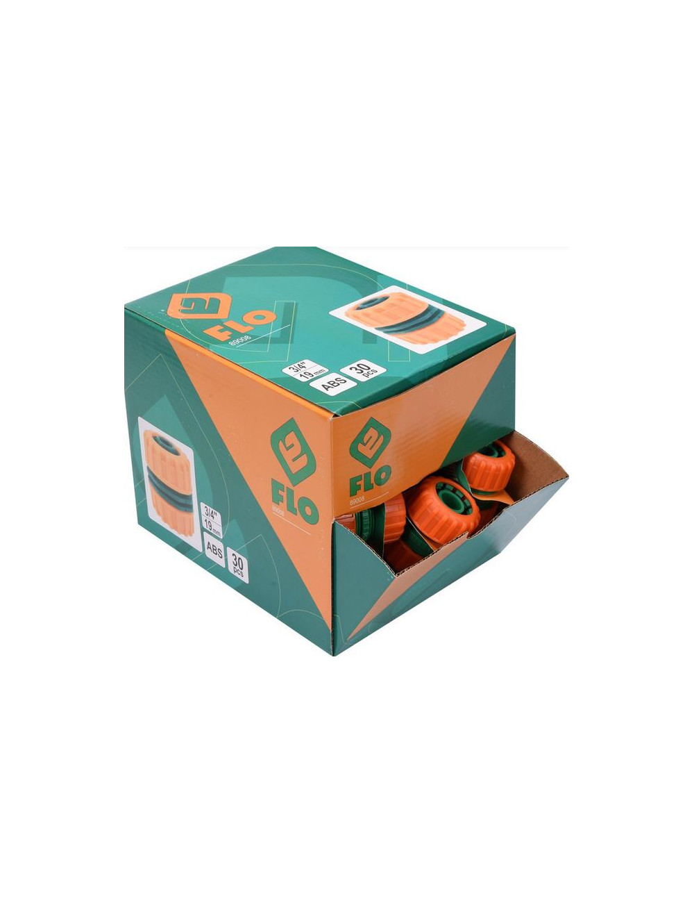 FLO ŁĄCZNIK WĘŻA 3/4" BOX - 30szt. 89008